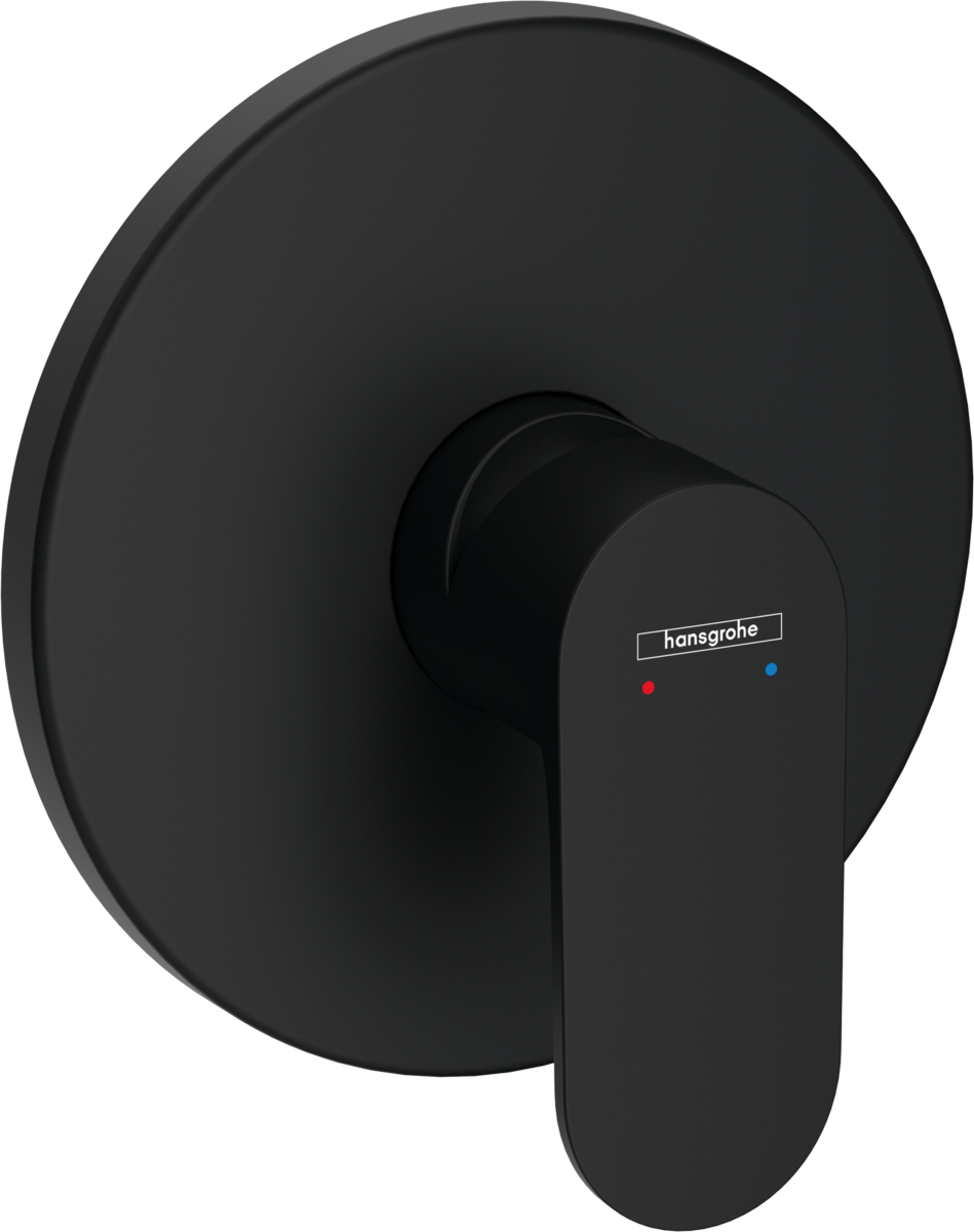 Hansgrohe Rebris S Single Lever Shower Mixer For Concealed Installation For Ibox Universal - Matt Black - 72667670