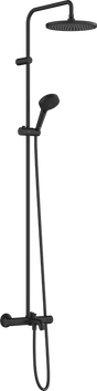 Hansgrohe Vernis Blend Showerpipe 240 1jet With Bath Thermostat - Matt Black - 26899670