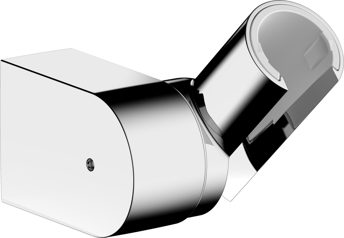Hansgrohe Shower Holder Porter Vario in chrome finish with adjustable spray angle and durable brass construction