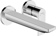 hansgrohe Rebris E Single lever basin mixer for concealed installation wall-mounted with spout 200mm - Chrome - 72568000