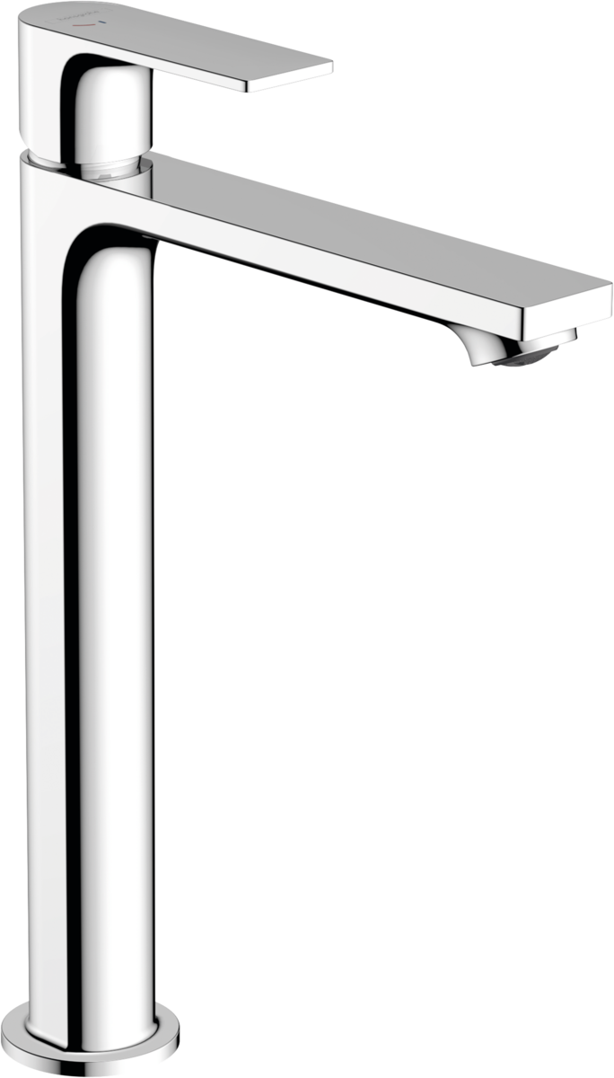 Hansgrohe Rebris E Single Lever Basin Mixer 240 Coolstart For Washbowls Without Waste Set - Chrome - 72583000
