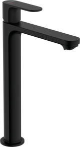 Hansgrohe Rebris S Single Lever Basin Mixer 240 Coolstart Ecosmart+ For Washbowls With Pop-up Waste Set - Matt Black  - 72590670