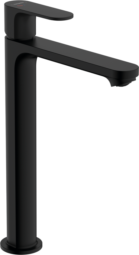 Hansgrohe Rebris S Single Lever Basin Mixer 240 Coolstart For Washbowls With Pop-up Waste Set - Matt Black - 72580670