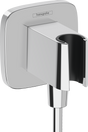 Hansgrohe FixFit Q Wall Outlet With Shower Holder - Chrome - 26887000
