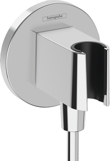 Hansgrohe FixFit S Wall Outlet With Shower Holder - Chrome - 26888000