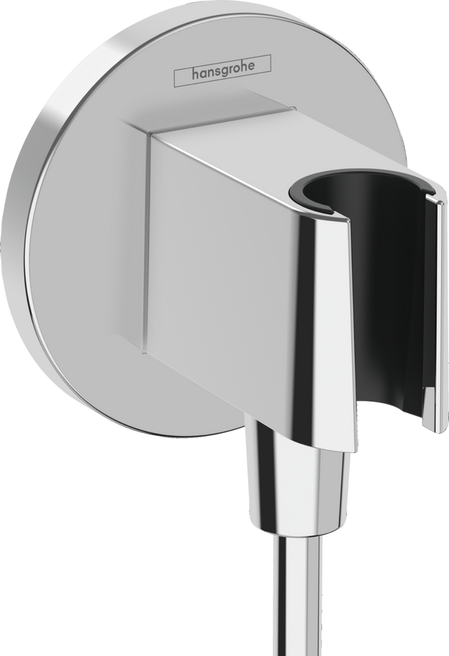 Hansgrohe FixFit S Wall Outlet With Shower Holder - Chrome - 26888000