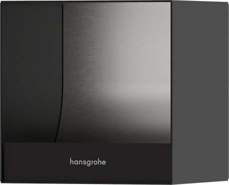 Hansgrohe Xtrastoris Original Recessed Toilet Paper Holder - Matt Black - 56065670