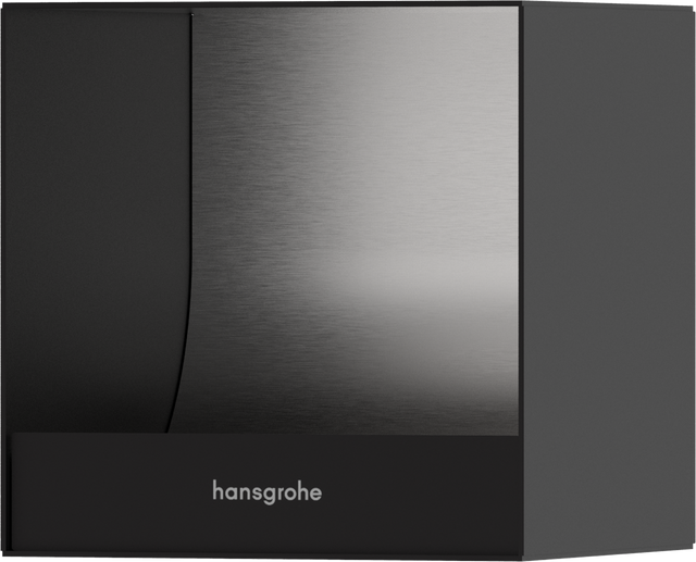 Hansgrohe Xtrastoris Original Recessed Toilet Paper Holder - Matt Black - 56065670