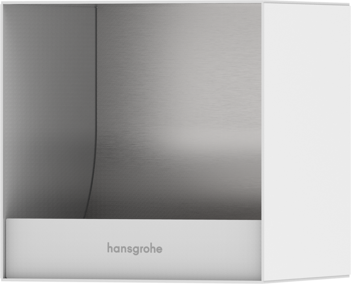 Hansgrohe Xtrastoris Original Recessed Toilet Paper Holder - Matt White - 56065700