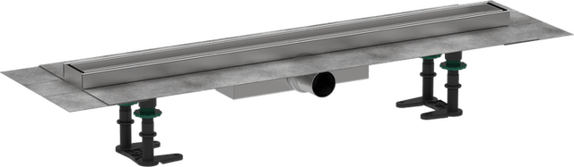 Hansgrohe Raindrain Compact Complete Set Shower Drain 700 Tileable For Flat Installation - 56165000 - TAP 'N' SHOWER