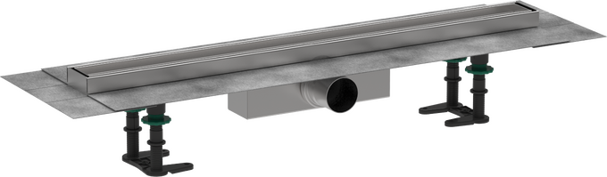 Hansgrohe RainDrain Compact Complete Set Shower Drain 700 For Standard Installation - 56177000