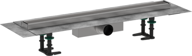 Hansgrohe RainDrain Compact Complete Set Shower Drain 700 For Standard Installation - 56177000