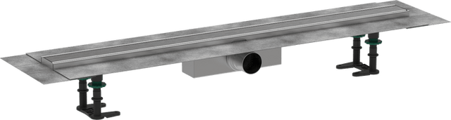 Hansgrohe RainDrain Compact Complete Set Shower Drain 900 For Standard Installation - Brushed Stainless Steel - 56180800 - TAP 'N' SHOWER