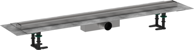 Hansgrohe RainDrain Compact Complete Set Shower Drain 1000 For Standard Installation - 56183000