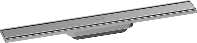 Hansgrohe RainDrain Original Finish Set Shower Drain 600 - Brushed Stainless Steel - 56196800
