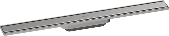 Hansgrohe RainDrain Original Finish Set Shower Drain 700 - Brushed Stainless Steel - 56197800