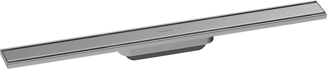 Hansgrohe RainDrain Original Finish Set Shower Drain 700 - Brushed Stainless Steel - 56197800