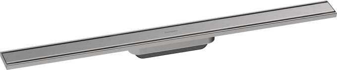 Hansgrohe Raindrain Original Finish Set Shower Drain 800 - Brushed Stainless Steel - 56198800