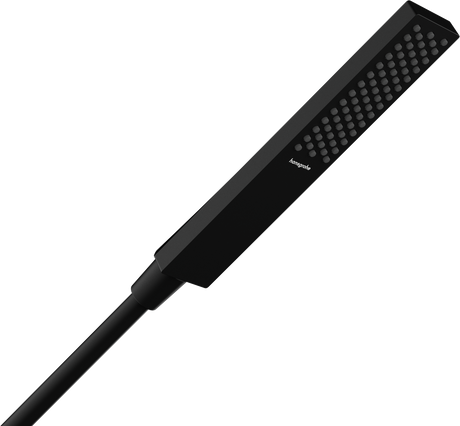 Hansgrohe Pulsify E Baton hand shower 100 1jet EcoSmart+ - Matt Black - 24321670