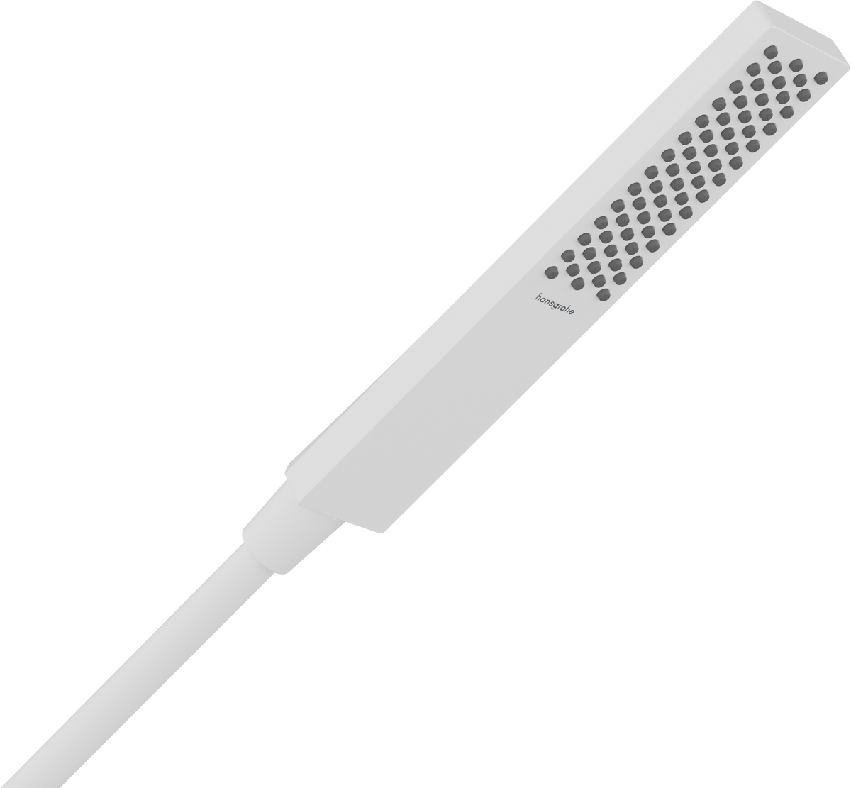 Hansgrohe Pulsify E Baton Hand Shower 100 1jet EcoSmart - Matt White - 24320700