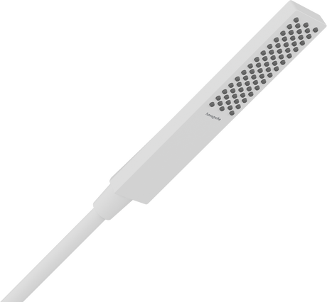 Hansgrohe Pulsify E Baton hand shower 100 1jet EcoSmart+ - Matt White - 24321700