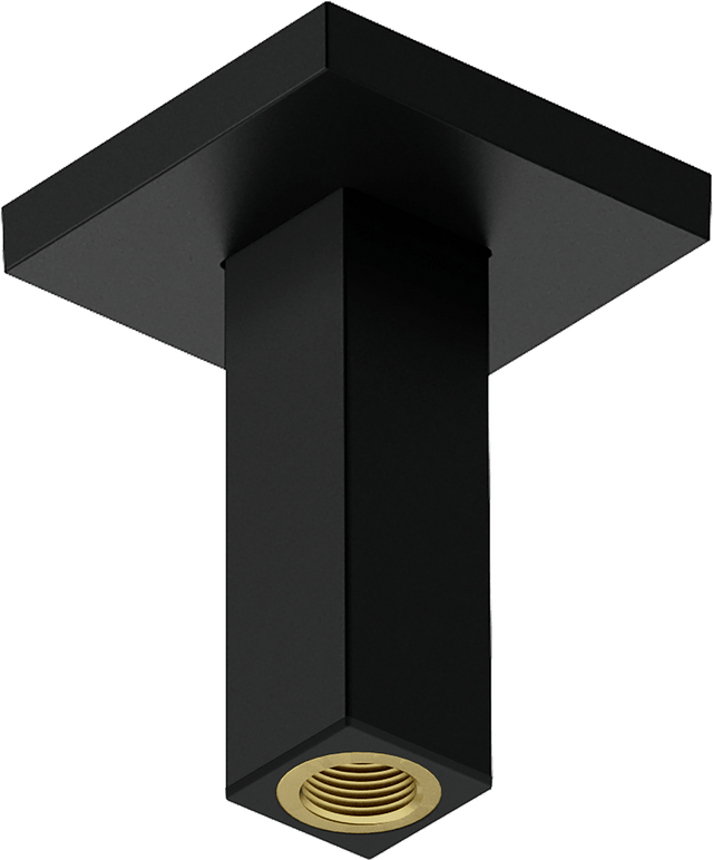 Hansgrohe Ceiling Connector Shower Arm E 10cm - Matt Black - 24338670 - TAP 'N' SHOWER