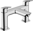 Hansgrohe Logis 2-hole Rim Mounted Bath Mixer - Chrome - 71437000