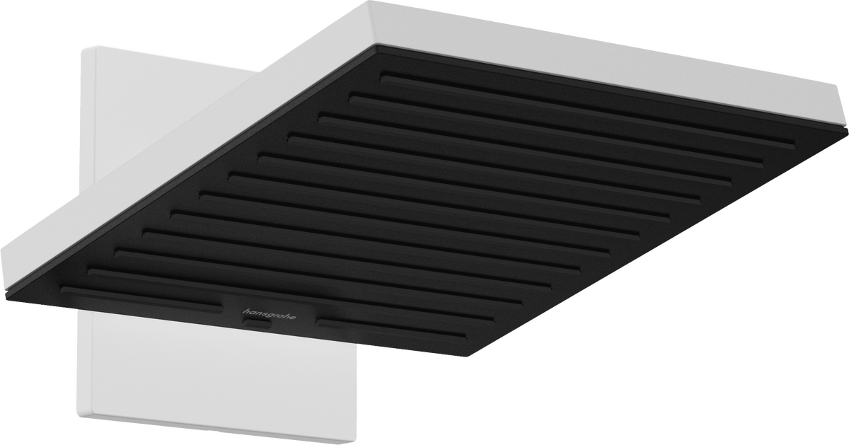 Hansgrohe Pulsify E Overhead Shower 260 2jet Ecosmart With Wall Connector - Matt White - 24351700