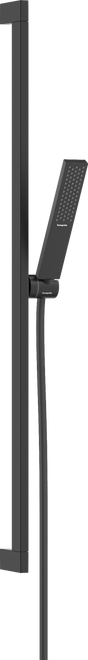 Hansgrohe Pulsify E Shower Set 100 1jet Ecosmart+ With Shower Bar 90cm - Matt Black - 24381670