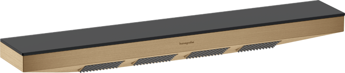 Hansgrohe Rainfinity Shoulder shower 500 1jet with shower shelf - Brushed Bronze - 26243140