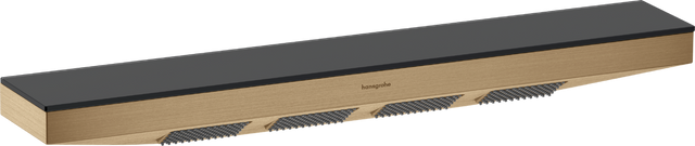 Hansgrohe Rainfinity Shoulder shower 500 1jet with shower shelf - Brushed Bronze - 26243140