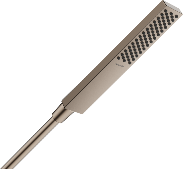 Hansgrohe Pulsify E Baton Hand Shower 100 1jet EcoSmart - Brushed Bronze - 24320140