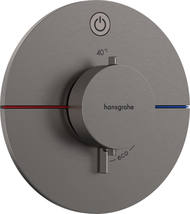 Hansgrohe Showerselect Comfort S Valve - Brushed Black Chrome - 15553340