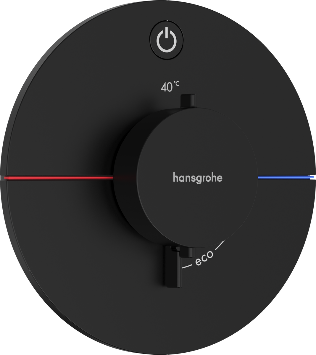 Hansgrohe Showerselect Comfort S Valve - Matt Black - 15553670