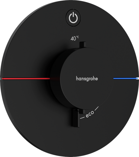 Hansgrohe Showerselect Comfort S Valve - Matt Black - 15553670