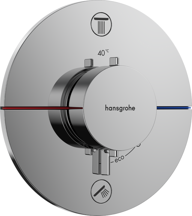 Hansgrohe Showerselect Comfort S Valve - Chrome - 15554000