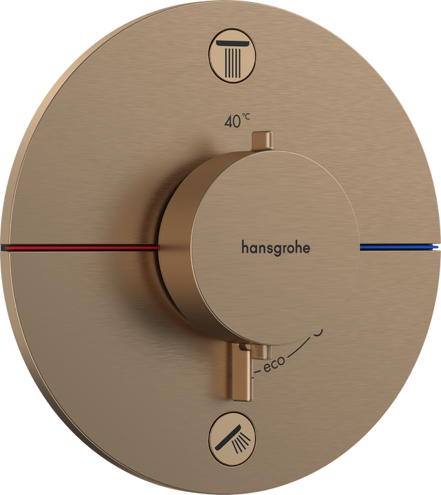 Hansgrohe Showerselect Comfort S Valve - Brushed Bronze - 15556140