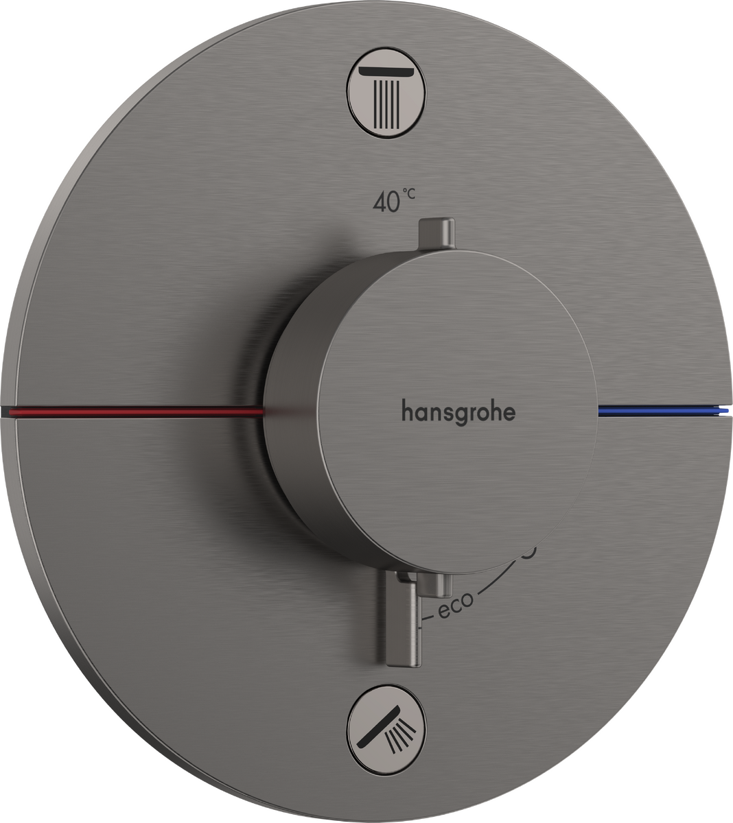Hansgrohe Showerselect Comfort S Valve - Brushed Black Chrome - 15554340