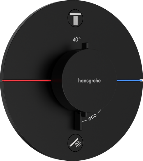 Hansgrohe Showerselect Comfort S Valve - Matt Black - 15554670