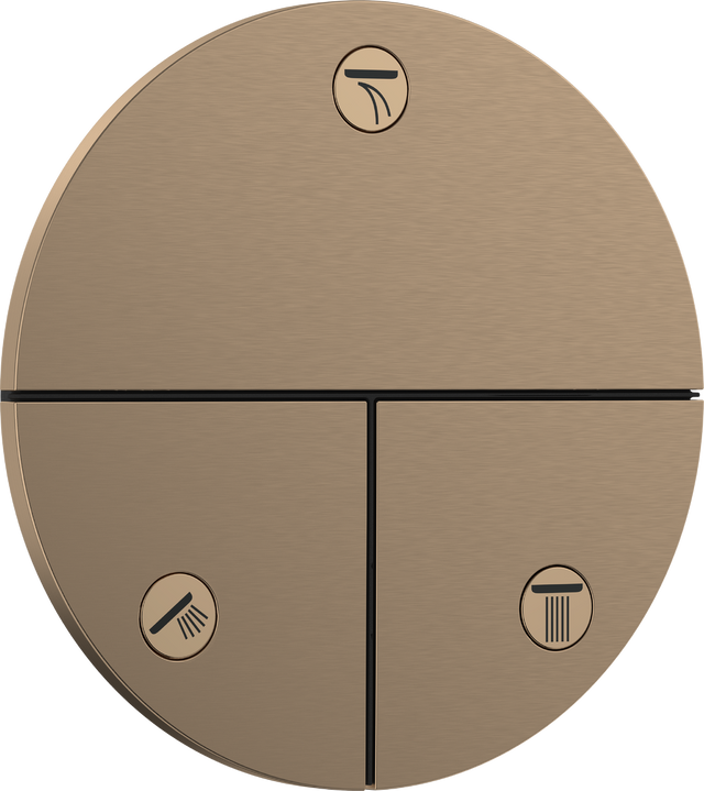 Hansgrohe Showerselect Comfort S Valve - Brushed Bronze - 15558140