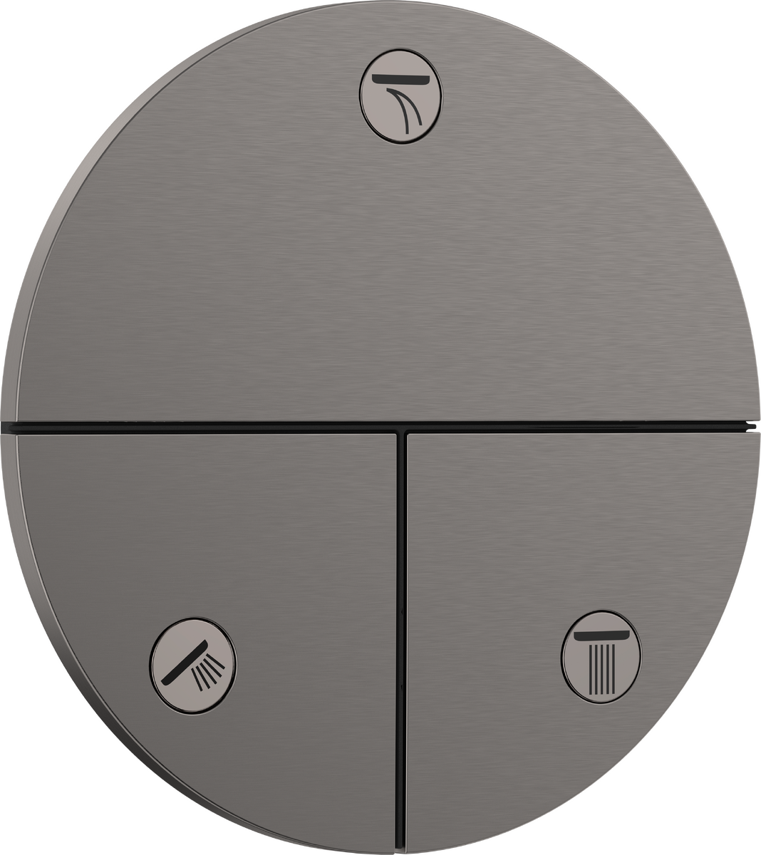 Hansgrohe Showerselect Comfort S Valve - Brushed Black Chrome - 15558340