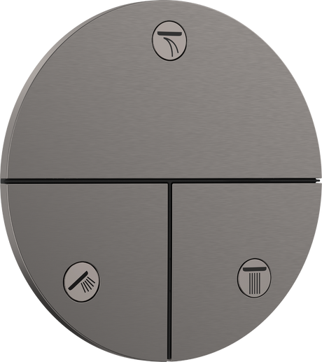 Hansgrohe Showerselect Comfort S Valve - Brushed Black Chrome - 15558340