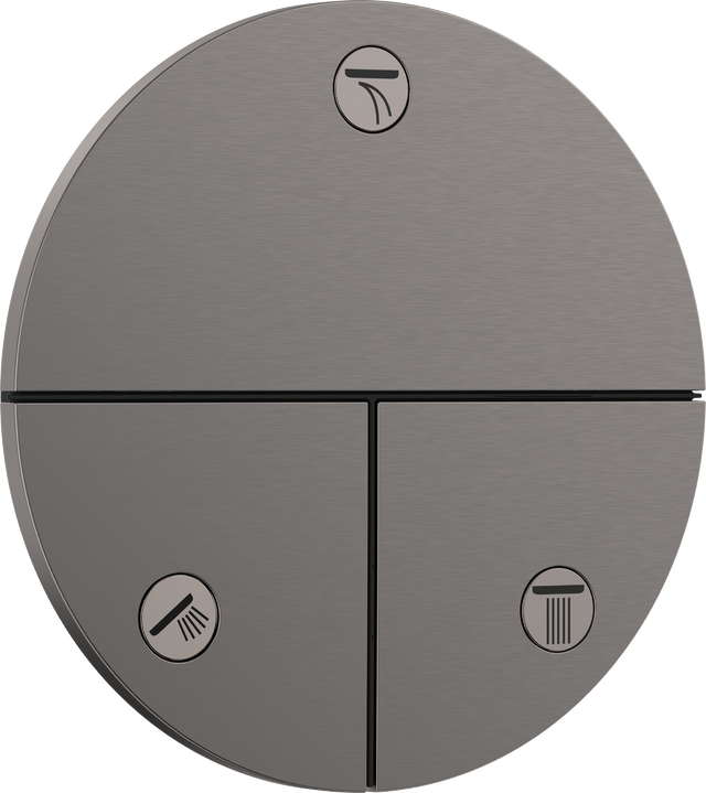 Hansgrohe Showerselect Comfort S Valve - Brushed Black Chrome - 15558340