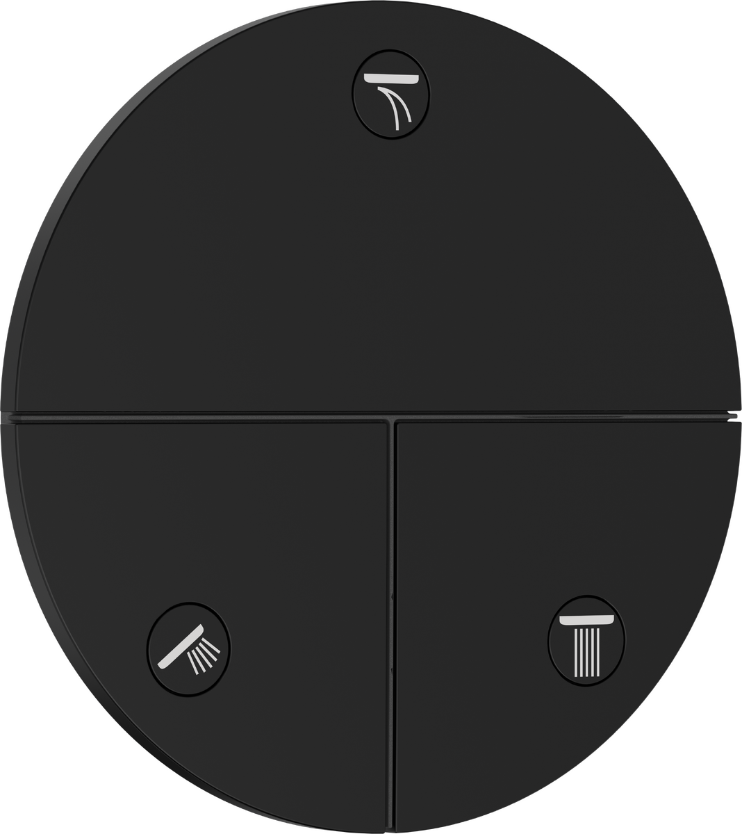 Hansgrohe Showerselect Comfort S Valve - Matt Black - 15558670