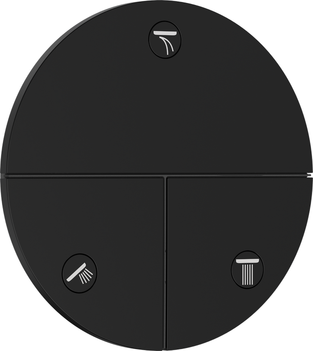 Hansgrohe Showerselect Comfort S Valve - Matt Black - 15558670