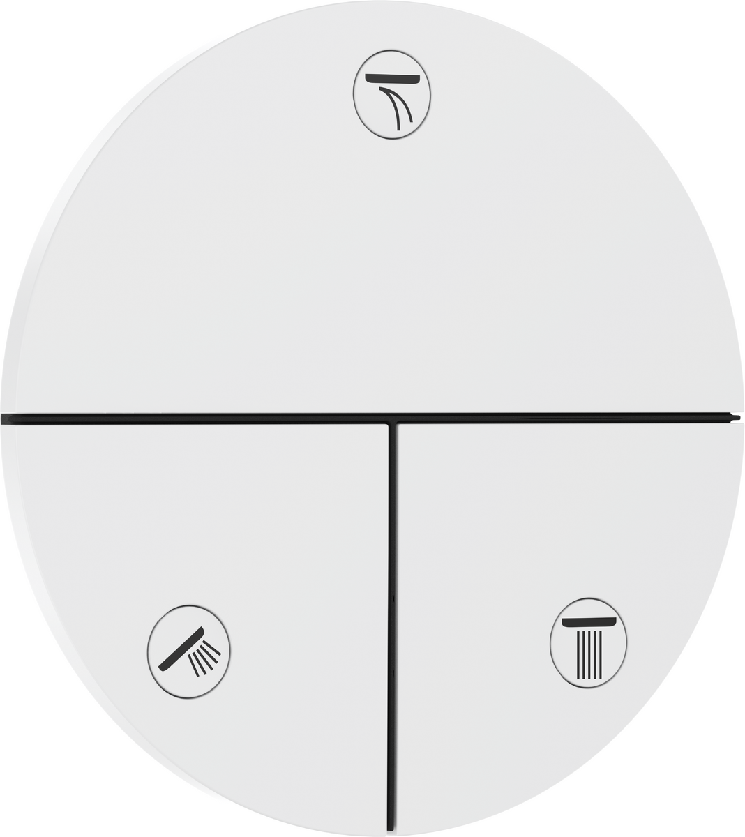 Hansgrohe Showerselect Comfort S Valve - Matt White - 15558700