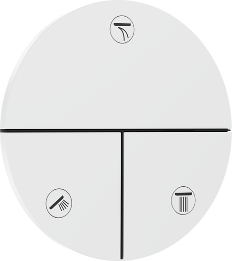 Hansgrohe Showerselect Comfort S Valve - Matt White - 15558700