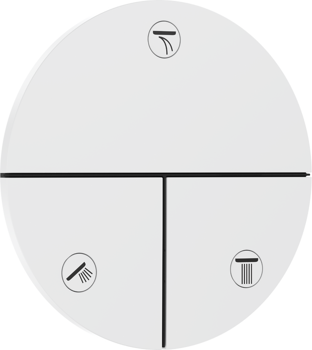 Hansgrohe Showerselect Comfort S Valve - Matt White - 15558700