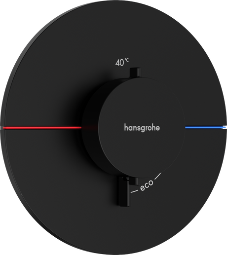 Hansgrohe ShowerSelect Comfort S Valve - Matt Black - 15559670