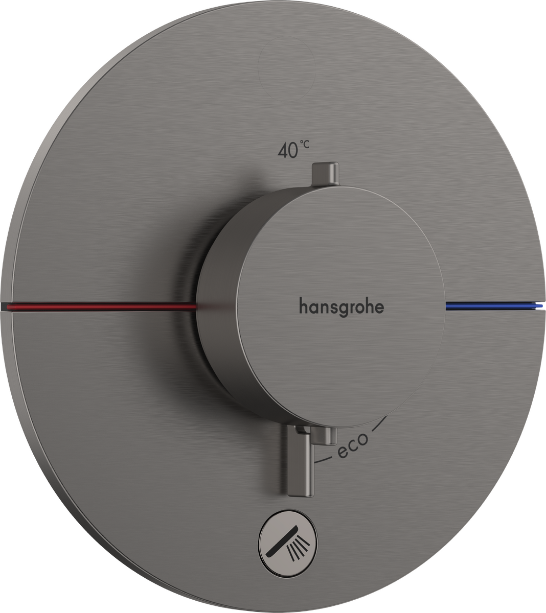 Hansgrohe Showerselect Comfort S Valve - Brushed Black Chrome - 15562340